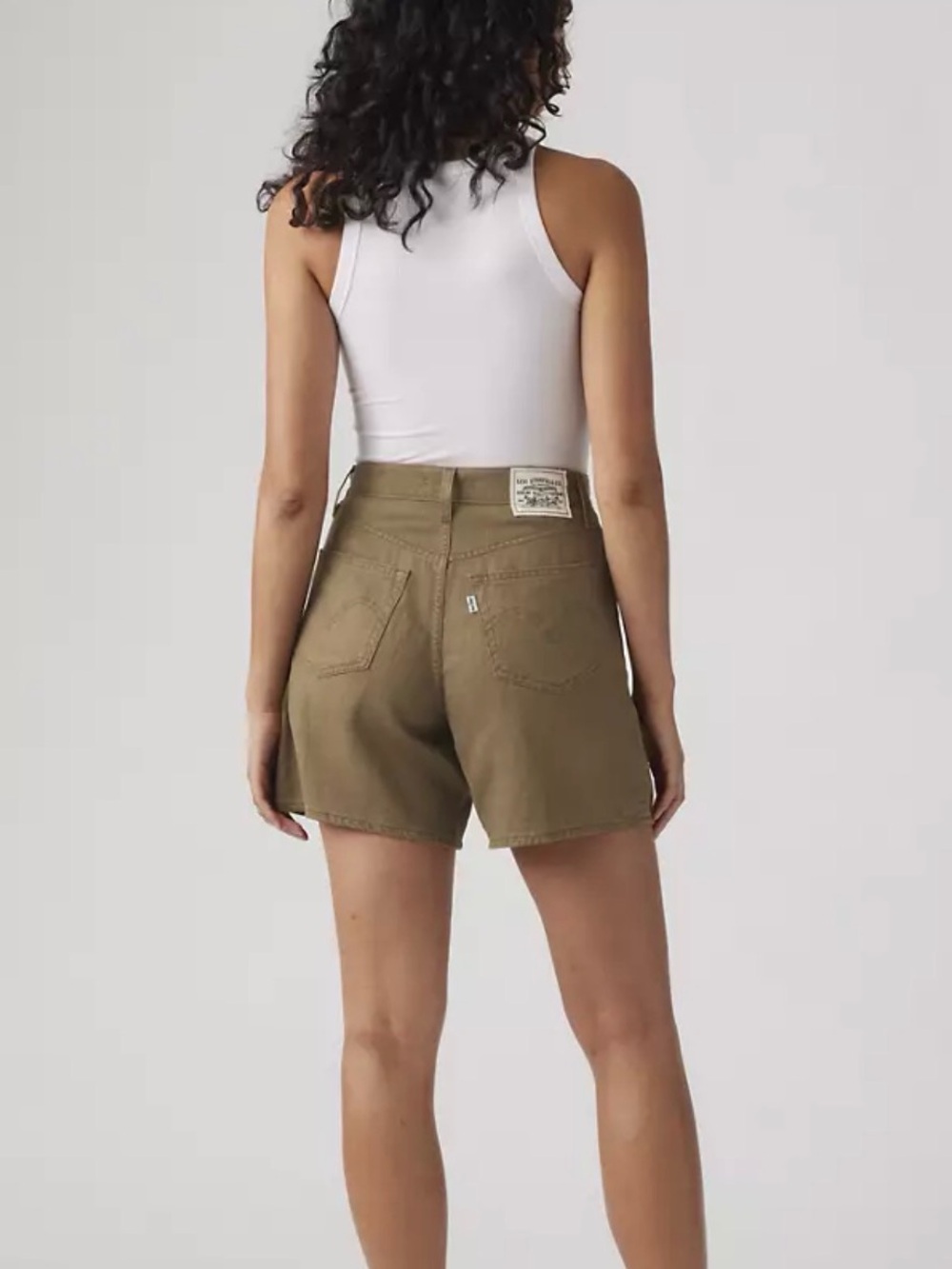 Levi's Olive Green Women's Jean Shorts